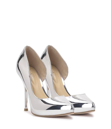 Escarpins Stiletto Argenté Jessica Simpson Talour 38 EU de haute couture
