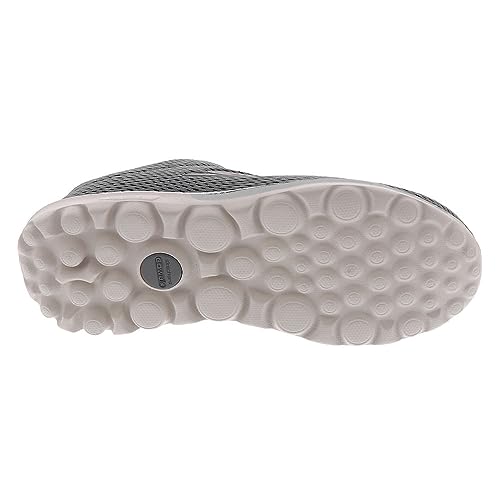 Skechers Skechers Women's GO Walk Travel - Fun Journey Sneaker, Gray/Pink, 5.5