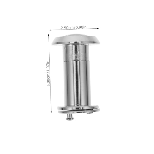 WOONEKY Mirilla para puerta con lente de ojo de pez y gran angular, mirilla resistente para puerta miniatura 2