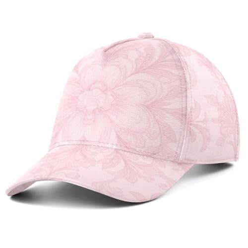 Sombrero clásico de ala curvada FRODOTGV con acabado de encaje rubor