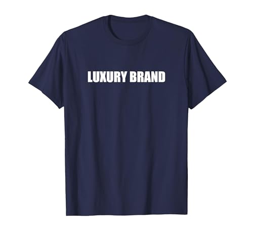 Luxury Brand T-Shirt, Men, Navy Blue, XX-Large
