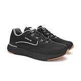 PITAS | LENK Man | Zapatillas Hombre Casual | Náuticos para el Invierno | Mocasines | Zapatilla de Vestir | Zapatos sin Cordones | Deportivas Casual | Calzado Walkinpitas | Negro 43
