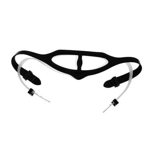 Mikikit 2pcs Silicone Swim Goggle Strap: Replacement Scuba Mask Strap Swimming Goggles Glasses Head Band Parts Accessories For Diving Swim