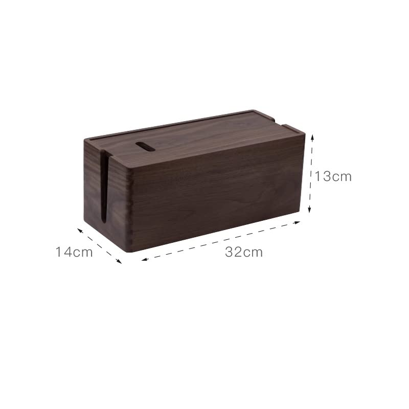 Kabelmanagement Box Desktop-Kabel-Aufbewahrungsbox, leichte Katze, Router-Rack, Set-Top-Box, Reihensteckdose, Kabelmanagementbox Kabelbox