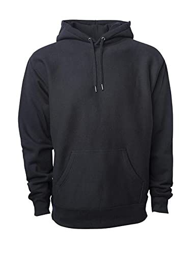 Independent Trading Co. - Legend - Premium Heavyweight Cross-Grain Hooded Sweatshirt - IND5000P - XS - Black2