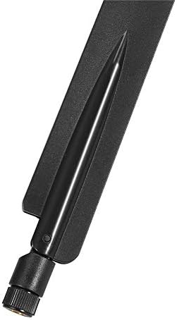 SMA 4G Antenna, 25dBi High Gain 4G Dongle LTE Antenna Signal Booster Amplifier, 4G Full Frequency, SMA Male Connector, Black