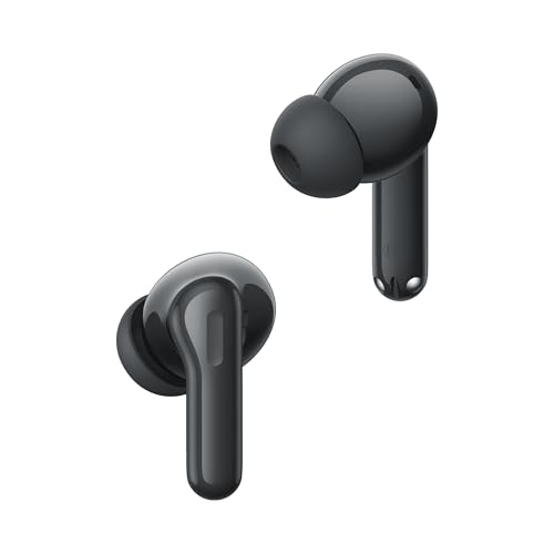 Image of realme Buds T200 True Wireless Earbuds with Hi-Res Audio, 12.4mm Dynamic Bass Drivers, 32 dB ANC, Quad Mic, 45ms Latency, Upto 50 Hrs Playback, Fast Charge, IP55 Rated, BT 5.4 (Mystic Grey)