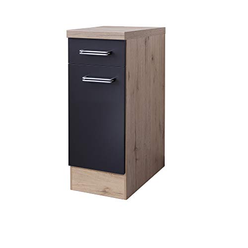 MMR Küchen-Unterschrank London - Küchenschrank - 1-türig - 1 Schublade -...