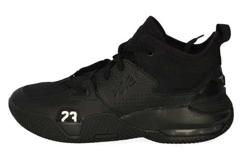 Nike Air Jordan Stay Loyal 2 Hommes Basketball Trainers DQ8401 Sneakers Chaussures (UK 10 US 11 EU 45, Black Metallic Silver 001)