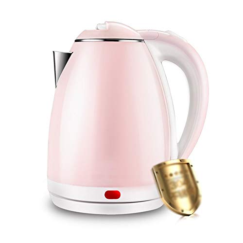 Hervidor Eléctrico Acero Inoxidable 1.8L 1500W Rosado