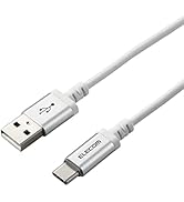 エレコム USB Type-C ケーブル 1.2m 15W USB2.0規格正規認証品 USB-A→Type-C [LEDライト/光る/ON・OFF切替可能] 【AQUOS/arrows/Xpe...