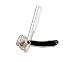 MD Straight Razor Lapel Pin (Black)