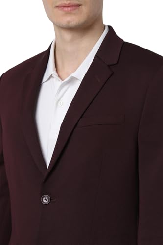 Image of Peter England Men's Neo Slim Knit Textured Blazer