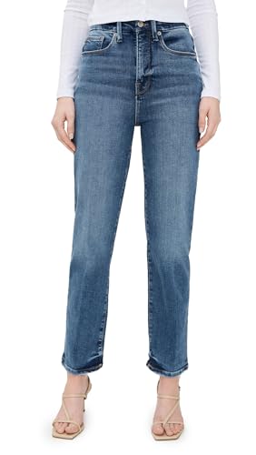 STRAIGHT CROP COMPRESSION JEANS | GOOD AMERICAN