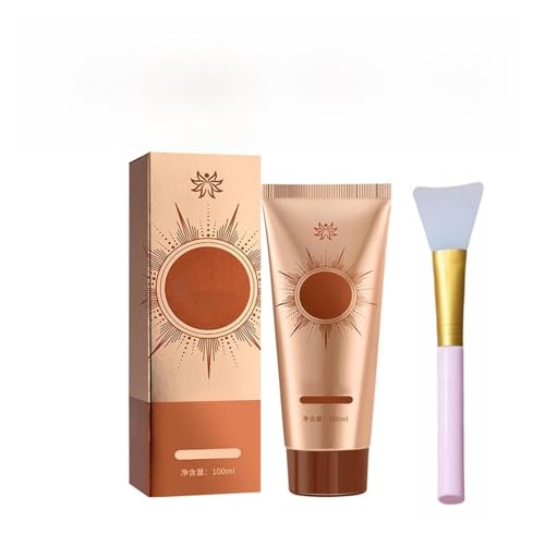 Maschera peel-off Fermeluxe, maschera peel-off anti-età alle erbe, nutre in profondità e minimizza i pori, adatta a tutti i tipi di pelle