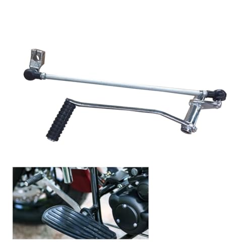 Pédales de changement de vitesse Keeway Superlight finition chrome - 2