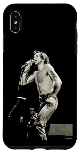 ACDC Live Singer Bon Scott Back In Black Dick Barnatt �X�}�z�P�[�X iPhone XS Max �p