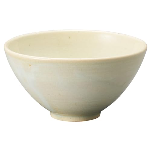 丸伊製陶 信楽焼 へちもん 茶碗 ご飯茶碗 直径約11cm レイ グリーン MR-3-4519