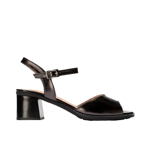 PITILLOS - Sandalias Piel Negras - Cuero para: Mujer Color: Tresor Negro Talla: 36