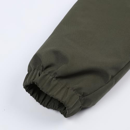 Image of Jingle Bongala Kids Waterproof Rain Jackets Lightweight Raincoats Fleece & Knitted Lining Hooded Windbreaker for Boys Girls