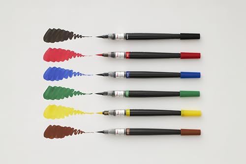 Image of Pentel ARTS XGFL COLOUR BRUSH-GREEN