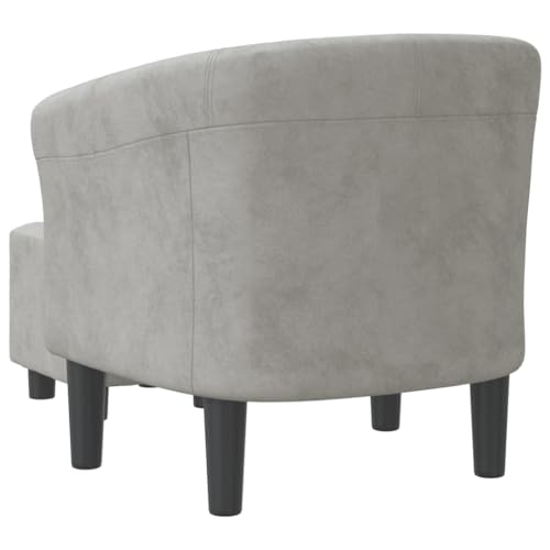 Petit Fauteuil de Relaxation Ergonomique Velours pour le Dos