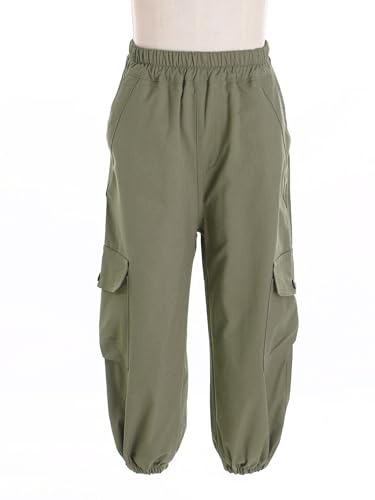 Aislor Kids Boys Girls Joggers Cargo Pants Casual Athletic Trousers School Joggers Sweatpants Bottoms with Pockets3