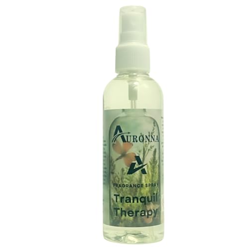 Image of Auronna 100ml Aroma Tranquil Therapy Fragrance Room Spray, Air Fresheners Made With Pure Fragrence Oils (Tranquil, 100 ml)