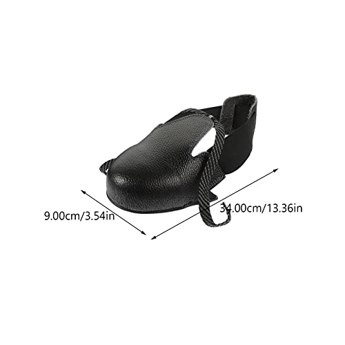 Coheali Steel Toe Cap 1 Pair Safety Shoes Caps Safety Overshoes With Steel Toe Universal Labor Insurance Shoe Covers With Adjustable Strap For Industry Workplace (Size Eur 36), Medium #TOP1