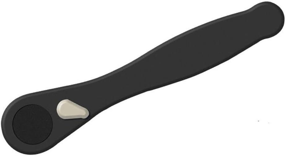 Adjustable Ratchet, 94mm with 11mm Jaw & 1/4-inch Drive – High-Carbon Steel, Compact Palm-Sized Tool Automotive, DIY, and Tight-Space Repair(B)