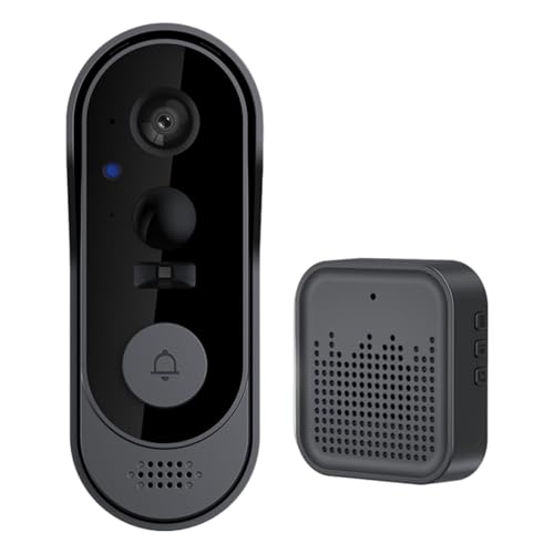 Design intuitivo: Stay informed with visitor notifications on your mobile app, manage functions remotely, and track live activity feeds, all optimized for compatibility with smart home setup over wireless networks