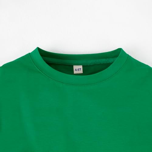 Image of Magic Park 6M-14Y Baby Short Long Sleeve Tee Tops Toddler T-Shirt Kids Solid Color Shirts Boys Girls Casual Blouse