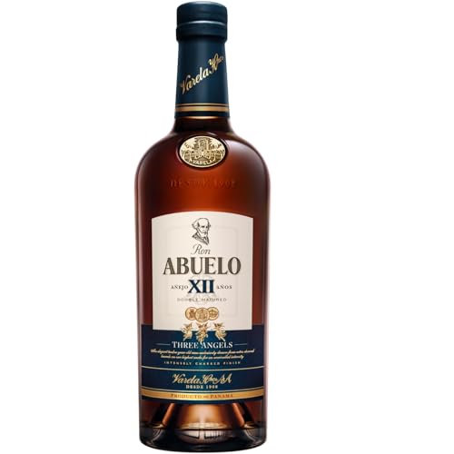 Ron Abuelo Añejo 12 Años – Ron Premium de Panamá Envejecido en Barricas de Roble – Botella de 700 ml