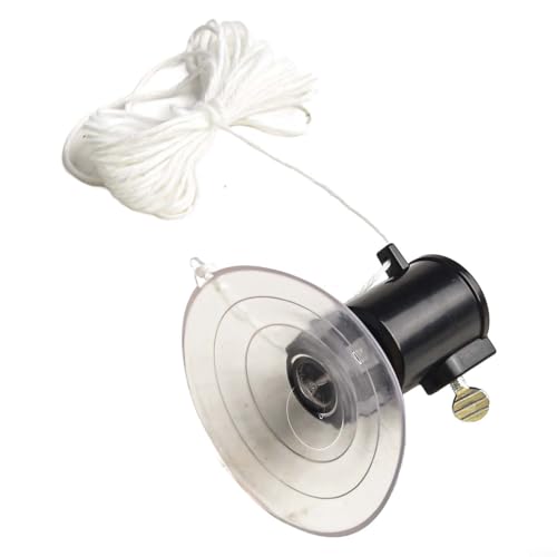 ComfyHarbor Ventosa piatta cambia lampadina, per soffitti alti, strumento di rimozione delle luci, robusta struttura in silicone e acciaio, installazione senza sforzo, senza scala, soluzione sicura