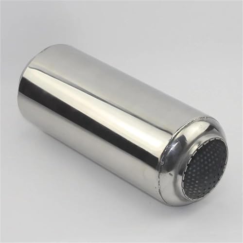Silenciador automóvil espiral de acero inoxidable para escape modificado