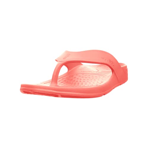 Image of NUUSOL Cascade Flip Flops, Comfort Sandal with Arch Support Made in USA | Waterproof EVASOL Foam, Soft Cushion & Arch Support | Textured Footbed, Lightweight | For Hiking & Plantar Fasciitis Relief