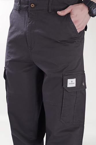 Image of DIVISIVE Men's Loose Baggy Fit Cotton Cargo Pants