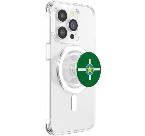 Drapeau de Jackson Mississippi PopSockets pour MagSafe en voyage