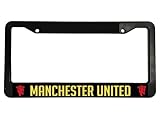 Holder for Car License Plate for Manchester United Black License Plate Frame