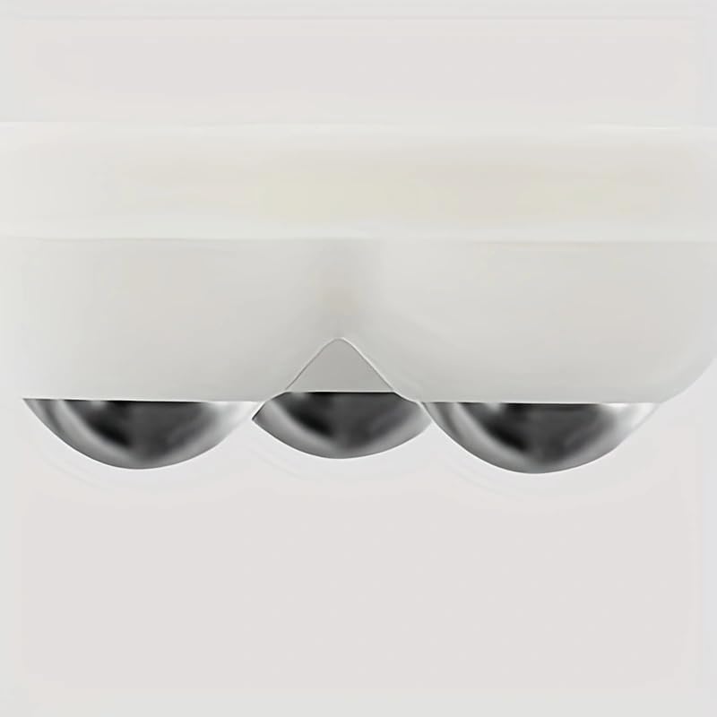 4PCS Universal Stainless Steel Furniture Foot Rollers for Smooth, Silent Mobility