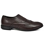 Mens-Stylish-Brogue-Leather-Dress-Shoes-Brown