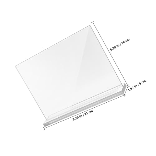 Présentoir menu en acrylique transparent Lurrose pour protéger vos affiches de table légères