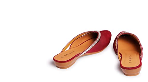 Image of CANVI Stylish | Fancy | Comfortable Stylish Fancy and comfort Trending Flat Fashion sandal for Women & Girls