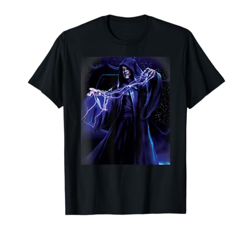 Star Wars Emperador Palpatine Darth Sidious Force Lightning Camiseta