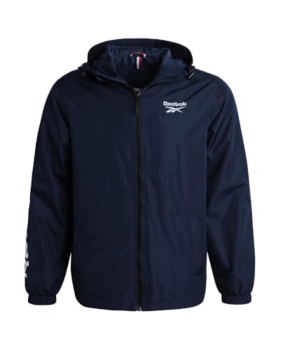 Reebok Men's Jacket - Full Zip Polar Fleece Lined Windbreaker