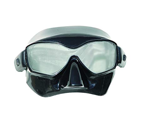 SpettonFlow Black Mask for Freediving and Snorkeling | Snorkeling Mask | Freediving Mask