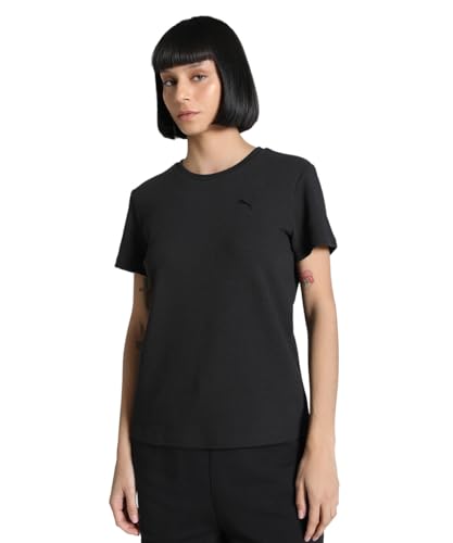 Image of Puma Women's Solid Regular Fit T-Shirt
