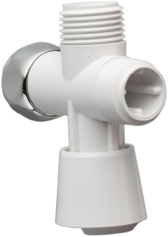 B28722 White Shower Arm Diverter Valve