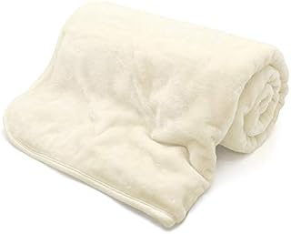 New Plain Faux Fleece Throws Luxurious Super Soft Warm Cosy Sofa Settee Bed Mink Faux Fleece Blankets (Double -150x200cm, Aubergine)