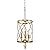 Kira Home Eleanor 26.5" Traditional 3-Light Chandelier, Cylinder Foyer Pendant Light, Adjustable Height, Warm Brass Finish